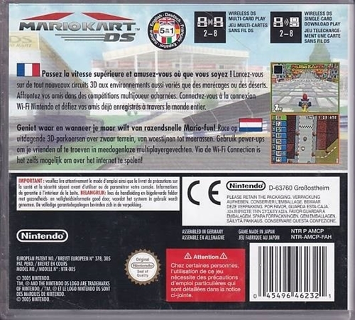 Mario Kart DS - Fransk Cover - Nintendo DS (A Grade) (Genbrug)